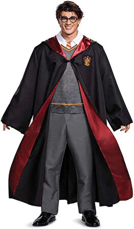 Harry Potter Gryffindor Cübbe Çocuk Boy - Harry Potter Kostümü 11-12 Yaş - Lisinya