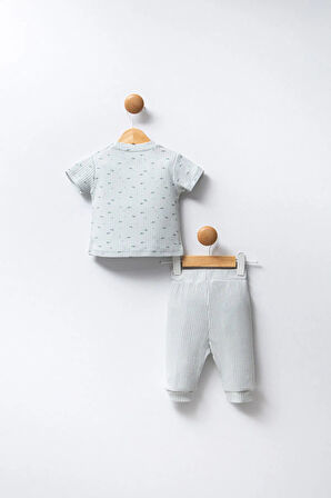 U.S Polo Bebek 2'Li Takım USB2311 Su Yeşili