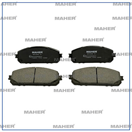 FREN BALATA CHEROKEE 2014 ÖN TEL DELİKLİ 68212327AA