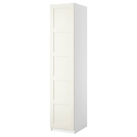 PAX gardırop, beyaz, 50x60x236 cm