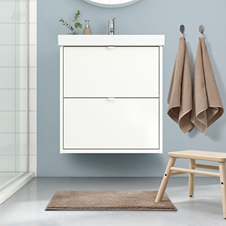 Banyo paspası, bej, 40x60 cm