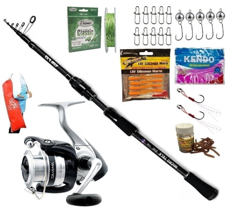Oslo Micro Tele 2.10mt 1-10gr Daiwa Strikeforce 2000 Lrf Olta Takımı Seti