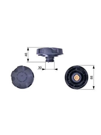 RADYATOR YEDEK SU DEPO KAPAGI BMW E81 E82 E87 E88 F20 F21