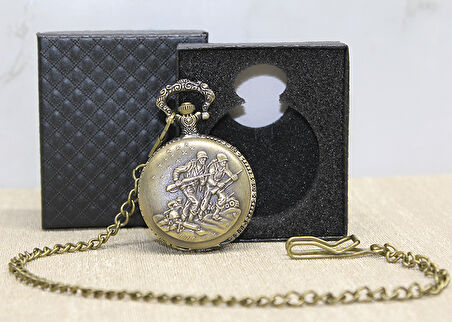 Özel Kutulu Çanakkale Destanı Köstekli Saat 