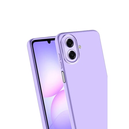 Samsung Galaxy A07 4g First Silikon - Lila