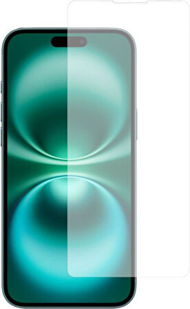 Apple iPhone 16 Plus ile Uyumlu Ekran Koruyucu Şeffaf Temperli Kırılmaz Cam Ekran Koruyucu
