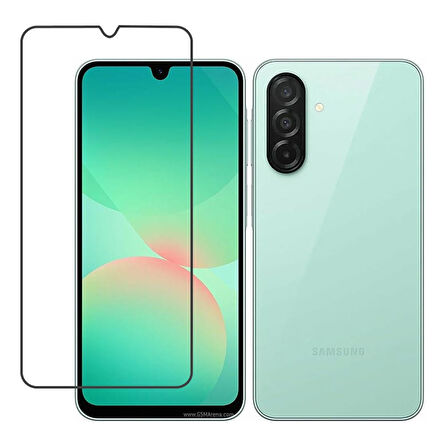 Samsung Galaxy A26 ile Uyumlu Ekran Koruyucu Şeffaf Temperli Kırılmaz Cam Ekran Koruyucu