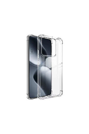 Xiaomi Mi 14T Uyumlu Köşe Dolgulu Anti Shock Telefon Kılıfı ve Hayalet Privacy Ekran Koruyucu