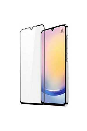 Samsung Galaxy A15 Uyumlu Köşe Dolgulu Anti Shock Telefon Kılıfı ve 5d Kırılmaz Cam Ekran Koruyucu
