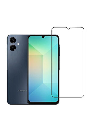 Samsung Galaxy A06 İle Uyumlu Ekran Koruyucu Şeffaf Temperli Kırılmaz Cam Ekran Koruyucu