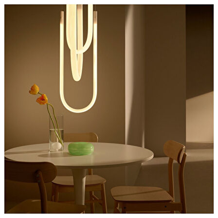 Yuvarlak mutfak masası, beyaz, 4 kişilik, 103 cm