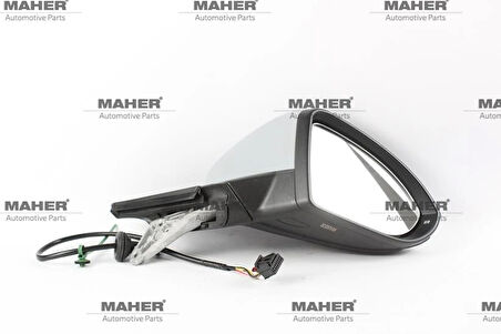 AYNA DIS DIKIZ GOLF7 2013 ELEKTRIKLI, ISITMALI, ASTARLI SAG 5G1857508CL9B9