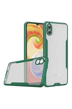 Samsung Galaxy A04 Ile Uyumlu Kılıf Pastel Renki Şeffaf Ultra Ince Hafif Telefon Kılıfı Kapak