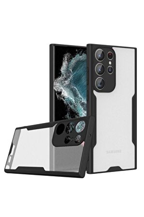 Samsung Galaxy S23 Ultra Ile Uyumlu Kılıf Pastel Renki Şeffaf Ultra Ince Hafif Telefon Kılıfı Kapak