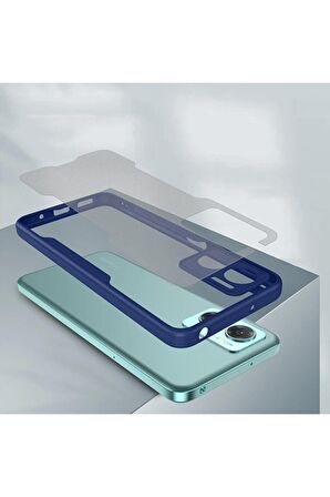 Xiaomi Redmi Note 11e Ile Uyumlu Kılıf Pastel Renki Şeffaf Ultra Ince Hafif Telefon Kılıfı Kapak