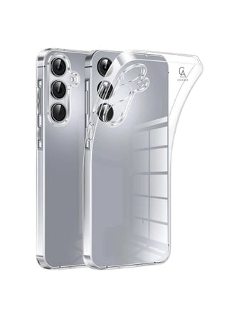 Samsung Galaxy A37 ile Uyumlu Kılıf Esnek Premium Telefon Kılıfı ve Temperli Cam Ekran Koruyucu