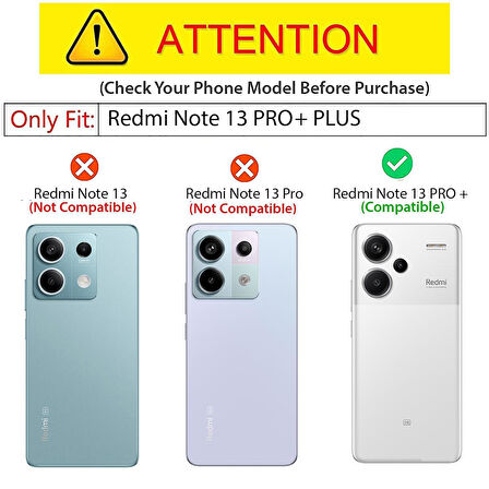 Xiaomi Redmi Note 13 Pro Plus 5G ile Uyumlu Kılıf Içi Kadife Lansman Tasarım Telefon Kılıfı Kapak