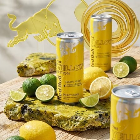 Red Bull Yellow Edition Sudachi Misket Limon Aromalı 6 x 250 Ml