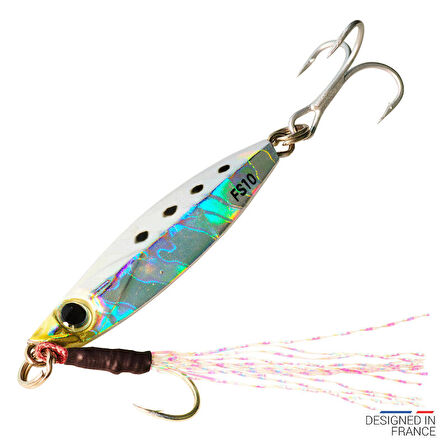 Deniz Balıkçılığı Casting Jig Kaşık - 10 G - Beyaz - Biastos Fast Assist