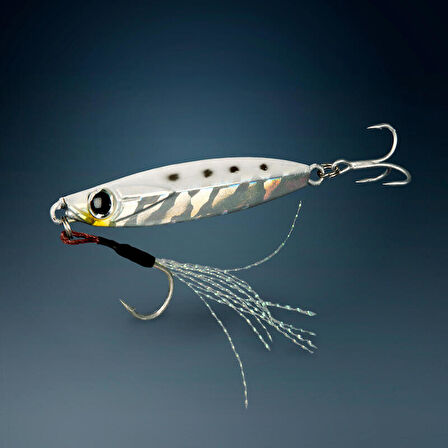 Deniz Balıkçılığı Casting Jig Kaşık - 10 G - Beyaz - Biastos Fast Assist