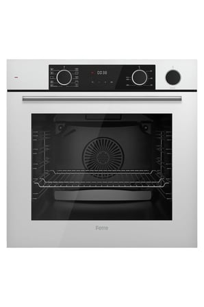 Xe64cb Steamart&fryart Serisi Buharlı Pişirme Beyaz Ankastre Fırın (0+10 Konum)