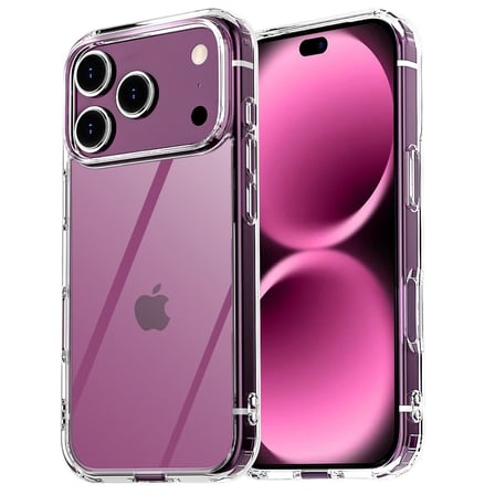 Apple iPhone 18 Pro Max ile Uyumlu Kılıf Şeffaf Esnek Silikon Telefon Kılıfı Kapak