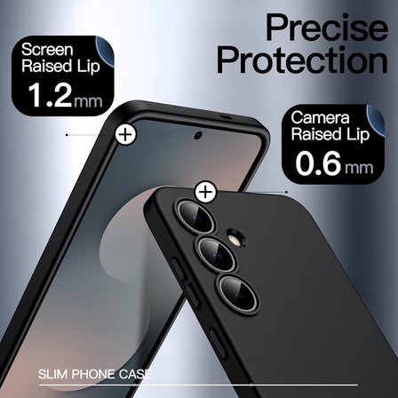 Samsung Galaxy S25 FE ile Uyumlu Kılıf Soft Premium Yumuşak Silikon Telefon Kılıfı Kapak