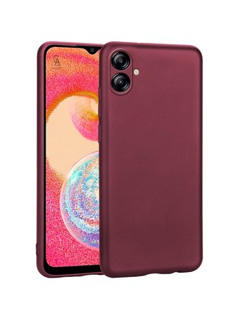 Samsung Galaxy A07 ile Uyumlu Kılıf Soft Yumuşak Telefon Kılıfı ve Temperli Cam Ekran Koruyucu