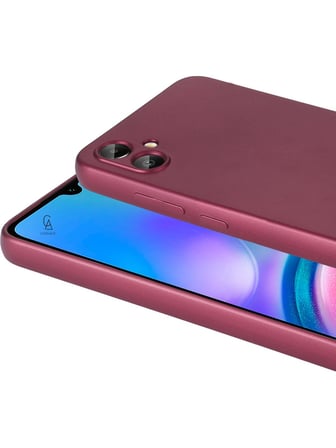 Samsung Galaxy A07 ile Uyumlu Kılıf Soft Yumuşak Telefon Kılıfı ve Temperli Cam Ekran Koruyucu