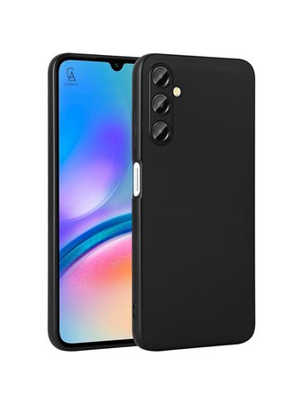 Samsung Galaxy A17 ile Uyumlu Kılıf Soft Yumuşak Telefon Kılıfı ve Temperli Cam Ekran Koruyucu
