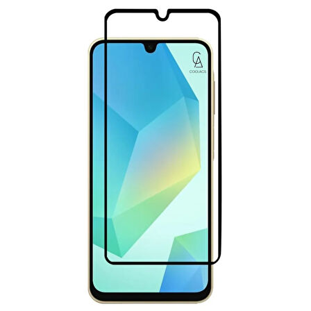 Samsung Galaxy A16 ile Uyumlu Telefon Kılıfı ve 5d Tam Kaplayan Cam Ekran Koruyucu