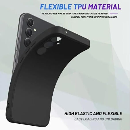 Samsung Galaxy A16 ile Uyumlu Kılıf Soft Premium Yumuşak Silikon Telefon Kılıfı Kapak