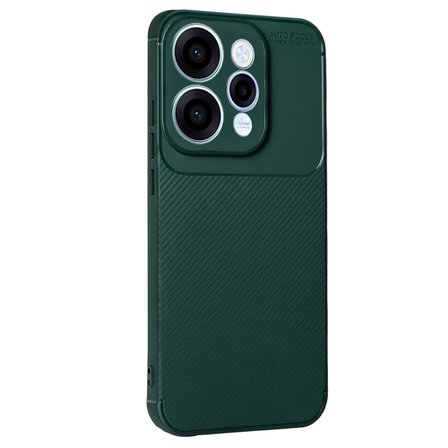 Oppo Reno 15 F / FS Uyumlu Kılıf Karbon Tasarım Kamera Korumalı Silikon Telefon Kılıfı Kapak