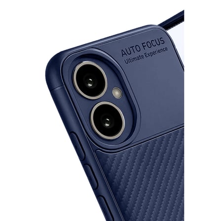 Honor 400 Uyumlu Kılıf Karbon Tasarım Kamera Korumalı Silikon Telefon Kılıfı Kapak