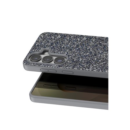 Samsung Galaxy S26 Plus Uyumlu Parlak Simli Taşlı Premium Kalite Kadın Telefon Kılıfı Kapak