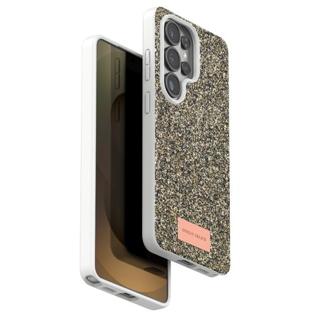 Samsung Galaxy S26 Ultra Uyumlu Parlak Simli Taşlı Premium Kalite Kadın Telefon Kılıfı Kapak