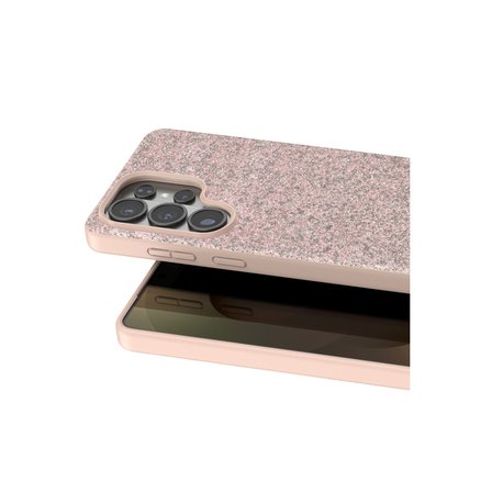 Samsung Galaxy S26 Ultra Uyumlu Parlak Simli Taşlı Premium Kalite Kadın Telefon Kılıfı Kapak