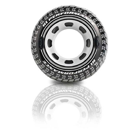 Intex Tutunmalı Deniz Simiti Araba Lastiği Desenli 114cm - 56268