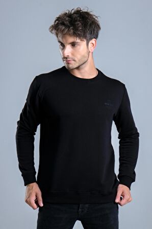 New Age Baskılı Düz Sweat MAR ÖR300