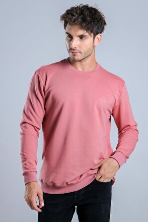 New Age Baskılı Düz Sweat MAR ÖR300