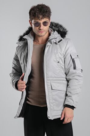 Stil Kombin İçi Kürklü Kaban/Mont BL 1506