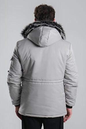 Stil Kombin İçi Kürklü Kaban/Mont BL 1506