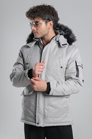 Stil Kombin İçi Kürklü Kaban/Mont BL 1506