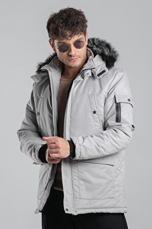 Stil Kombin İçi Kürklü Kaban/Mont BL 1506