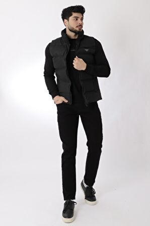 Armalı Karbon Deri Yelek PLDP 2959-1-60270