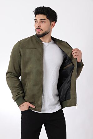 Kolej Yaka Bel Lastikli Süet Mevsimlik Mont BL 1711