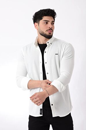 Düz Bady Örme Gömlek XC U16788_40297