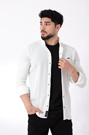 Düz Bady Örme Gömlek XC U16788_40297