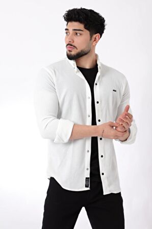 Düz Bady Örme Gömlek XC U16788_40297