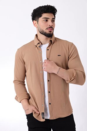 Düz Bady Örme Gömlek XC U16788_40297